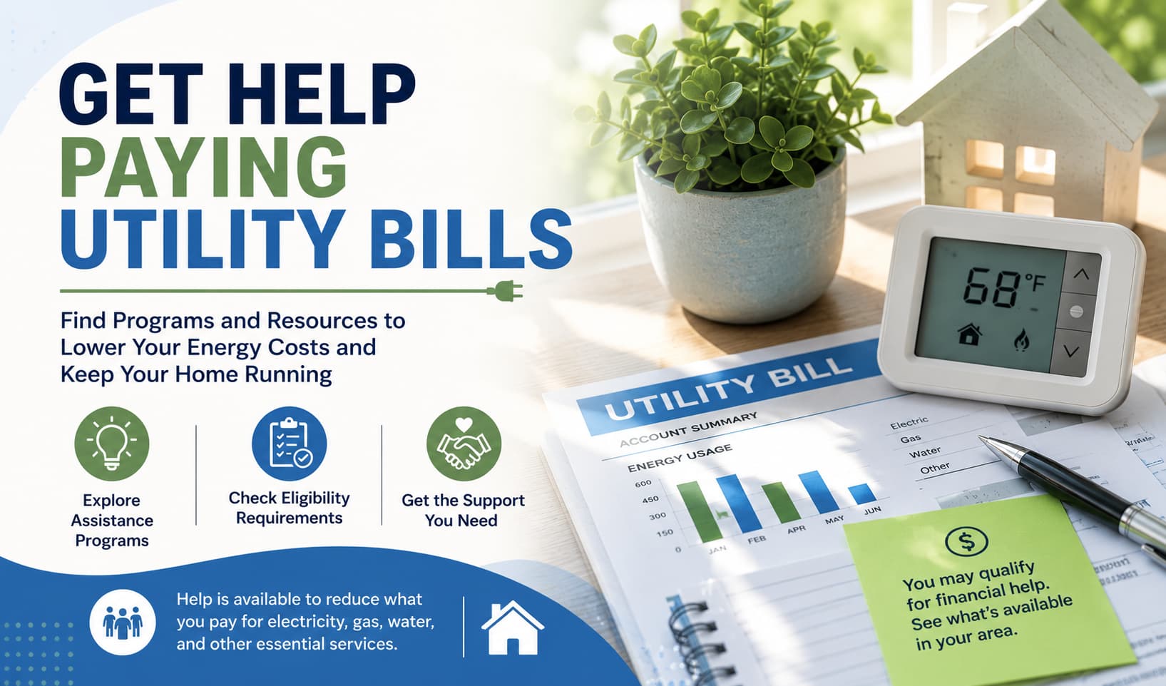 How to Get Help Paying Utility Bills When Money Is Tight